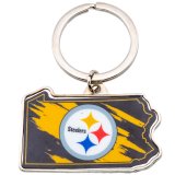 (image for) Pittsburgh Steelers State Shape Keyring