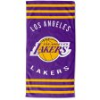 Los Angeles Lakers Stripe Towel