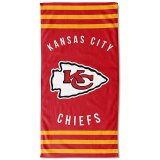 Kansas City Chiefs Stripe Towel