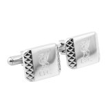 (image for) Liverpool FC Stainless Steel Patterned Cufflinks