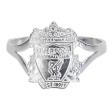 (image for) Liverpool FC Sterling Silver Split Shank Ring Large