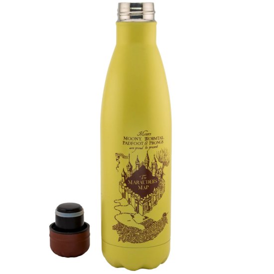 (image for) Harry Potter Marauders Map Thermal Flask - Click Image to Close