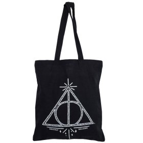 Harry Potter Deathly Hallows Canvas Tote Bag