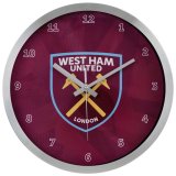 (image for) West Ham United FC Geo Metal Wall Clock