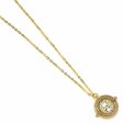 (image for) Harry Potter Gold Plated Fixed Time Turner Necklace