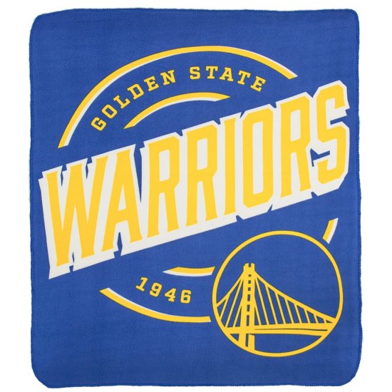 (image for) Golden State Warriors Fleece Blanket - Click Image to Close