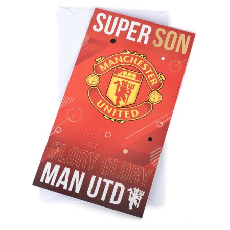 (image for) Manchester United FC Super Son Birthday Card