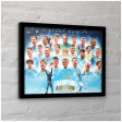 (image for) Manchester City FC Premier League Champions Framed Picture 16 x 12