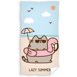 (image for) Pusheen Lazy Summer Towel