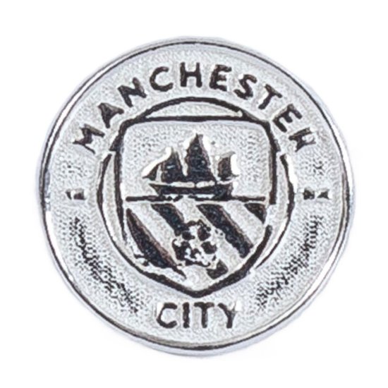 (image for) Manchester City FC Sterling Silver Stud Earring