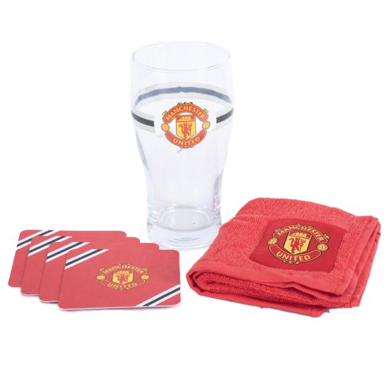 (image for) Manchester United FC Core Stripe Mini Bar Set