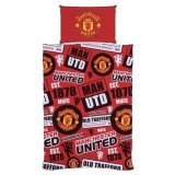 (image for) Manchester United FC Patch Single Duvet Set