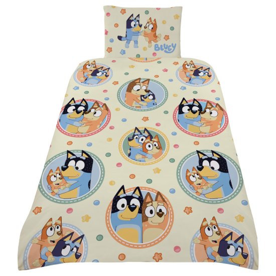 (image for) Bluey Frames Single Duvet Set