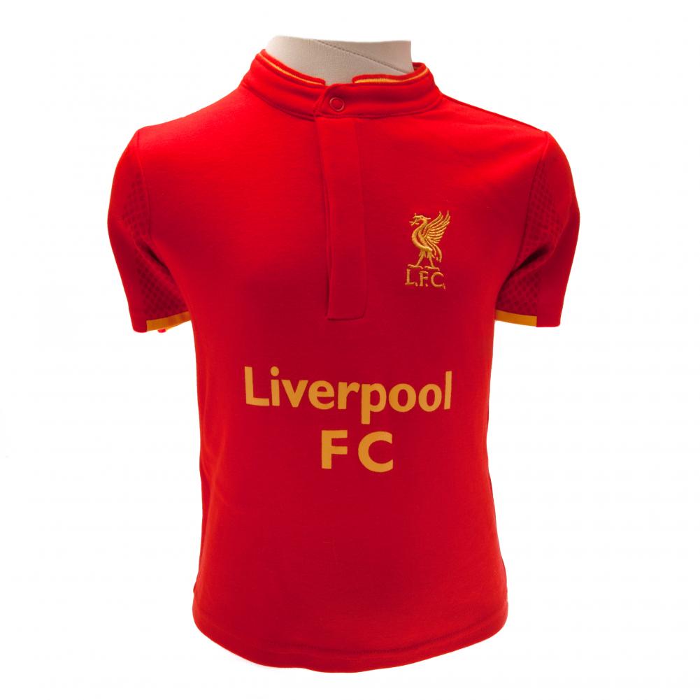 Liverpool FC Shirt & Short Set 9/12 mths GD