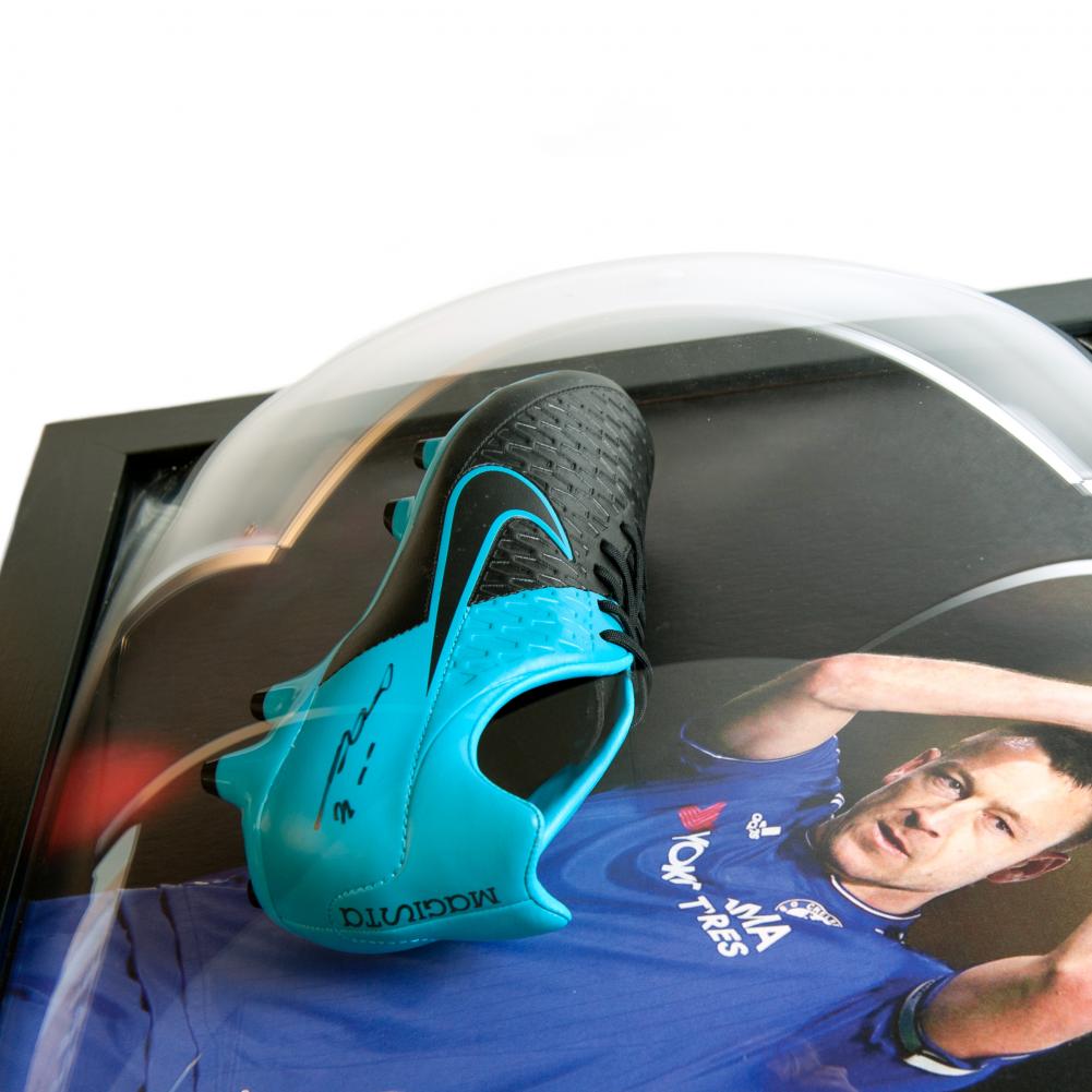 Chelsea FC Terry Signed Boot (Framed)