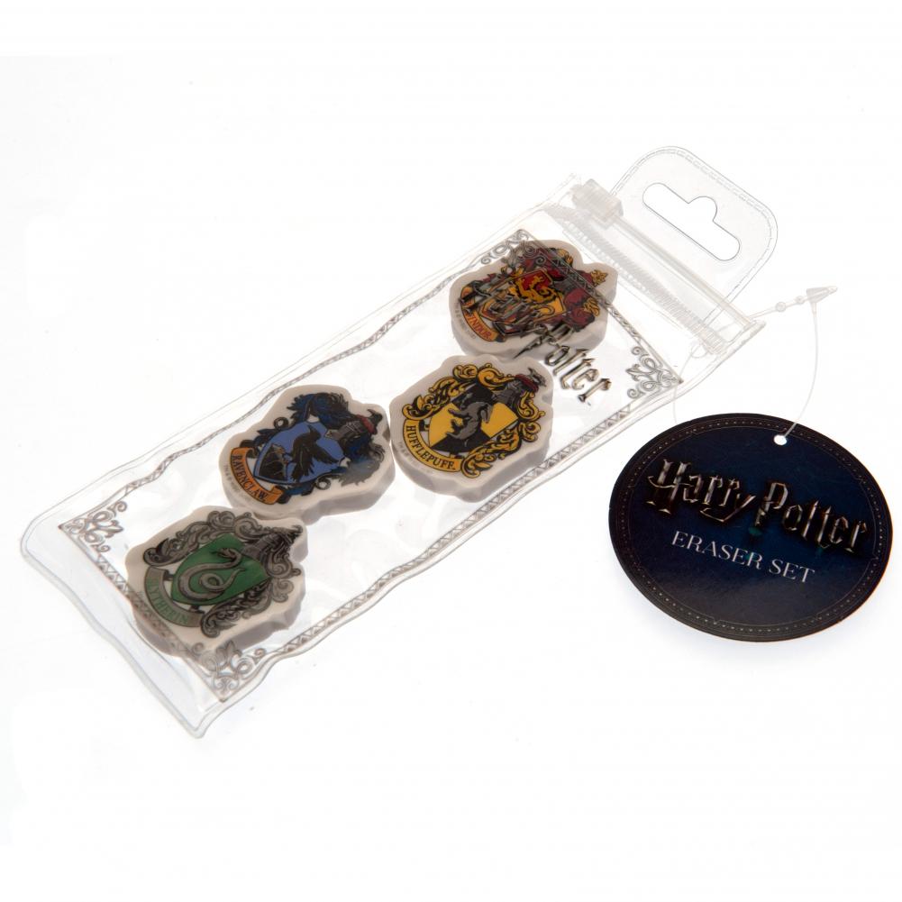 Harry Potter 4pk Eraser Set