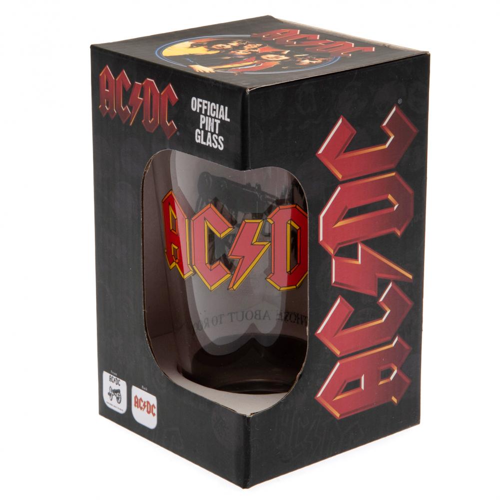 AC/DC Large Glass