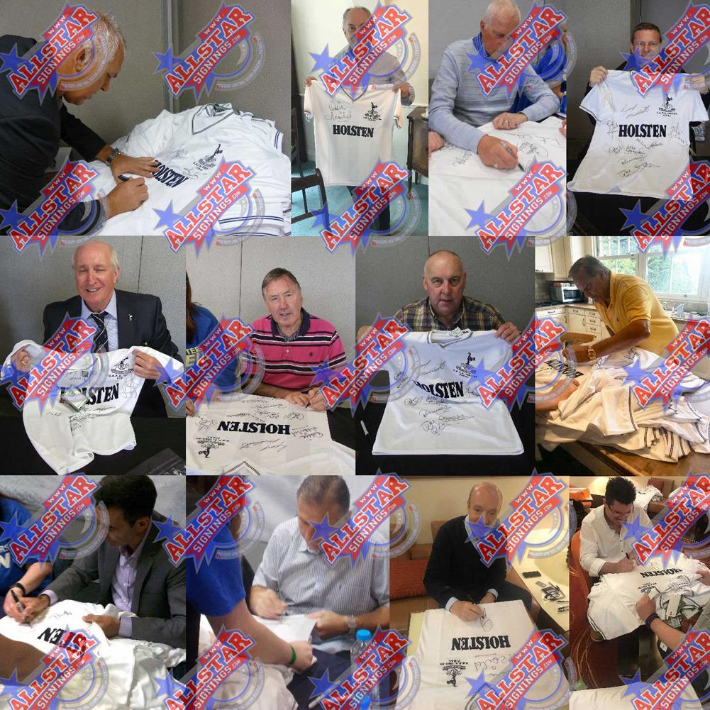 Tottenham Hotspur FC 1984 UEFA Cup Final Signed Shirt (Framed)
