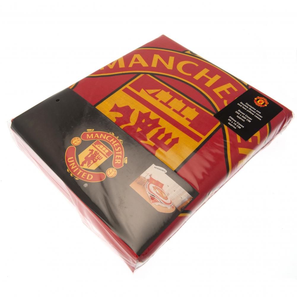 Manchester United FC Pulse Double Duvet Set
