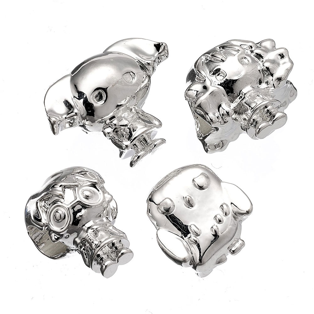 Harry Potter Silver Plated Character Bead Charm Set