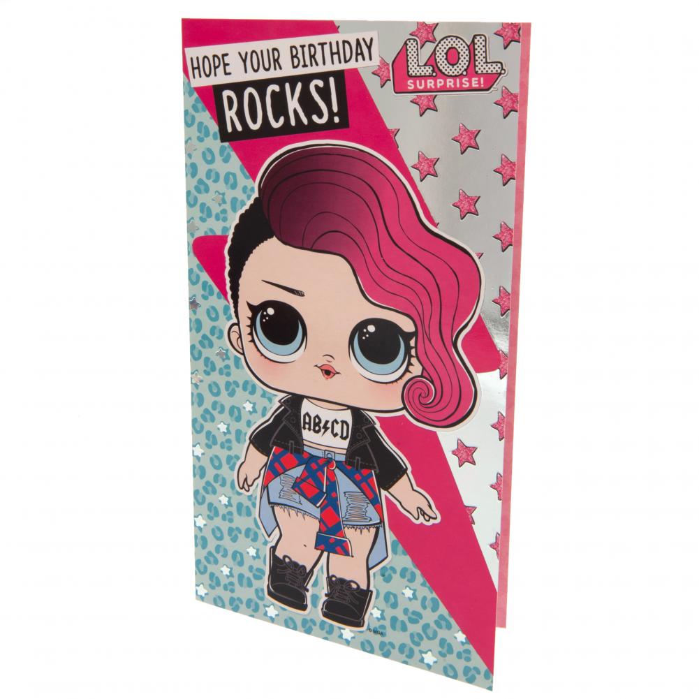 L.O.L. Surprise Birthday Card