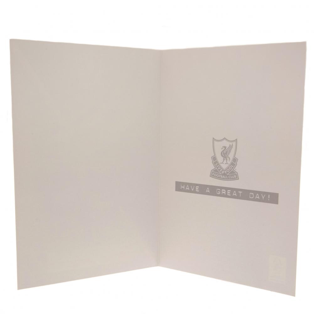 Liverpool FC Retro Dad Birthday Card