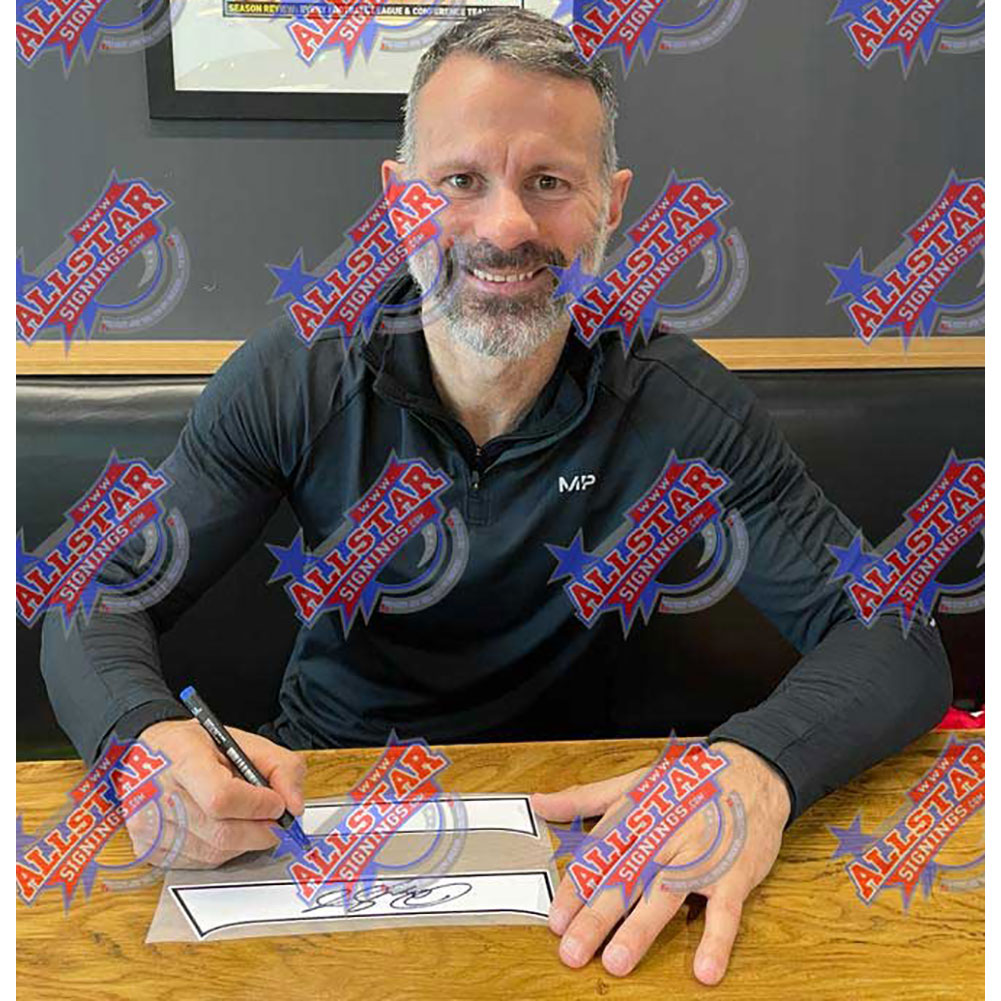 Manchester United FC Giggs Signed Shirt