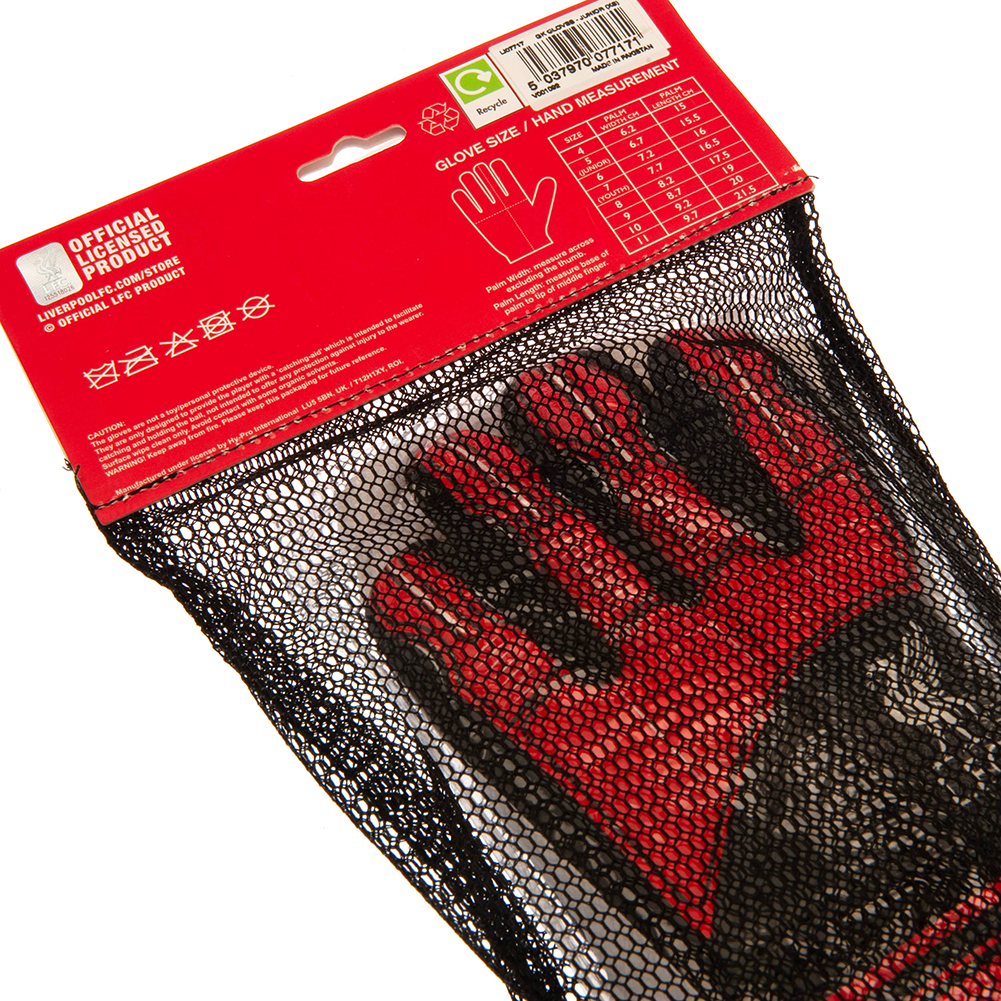 Liverpool FC Delta Goalkeeper Gloves Kids