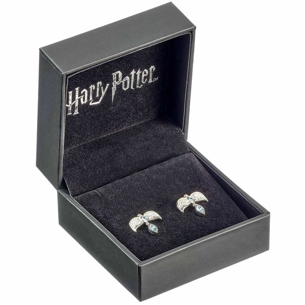 Harry Potter Sterling Silver Diadem Crystal Stud Earrings