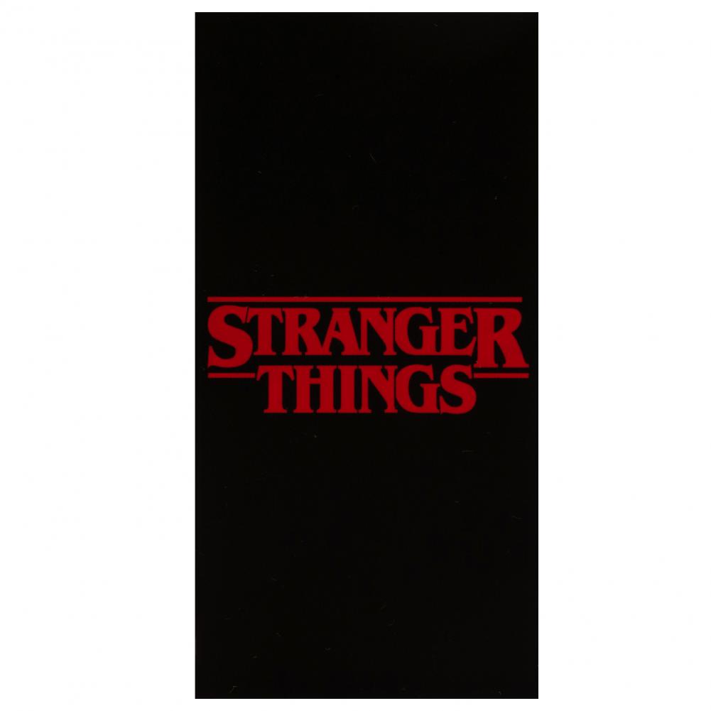 Stranger Things Towel Logo