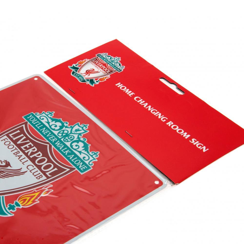 Liverpool FC Home Changing Room Sign