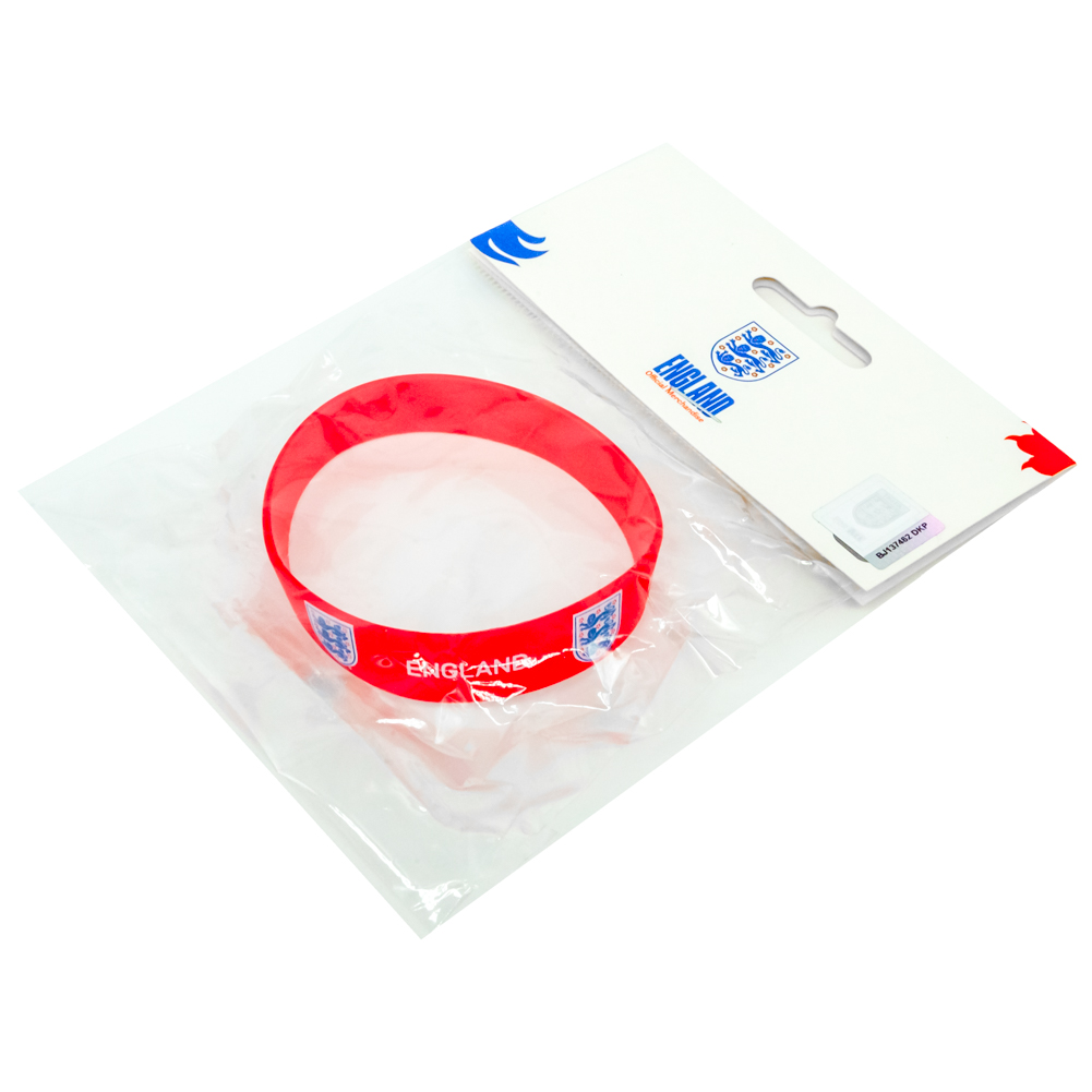 England FA Silicone Wristband