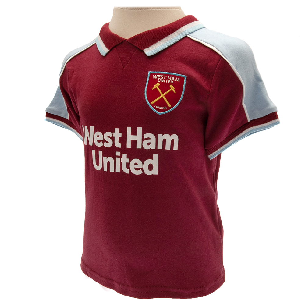 West Ham United FC Shirt & Short Set 3-6 Mths CS