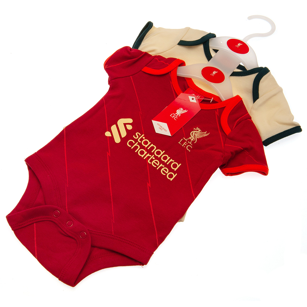 Liverpool FC 2 Pack Bodysuit 12-18 Mths DS