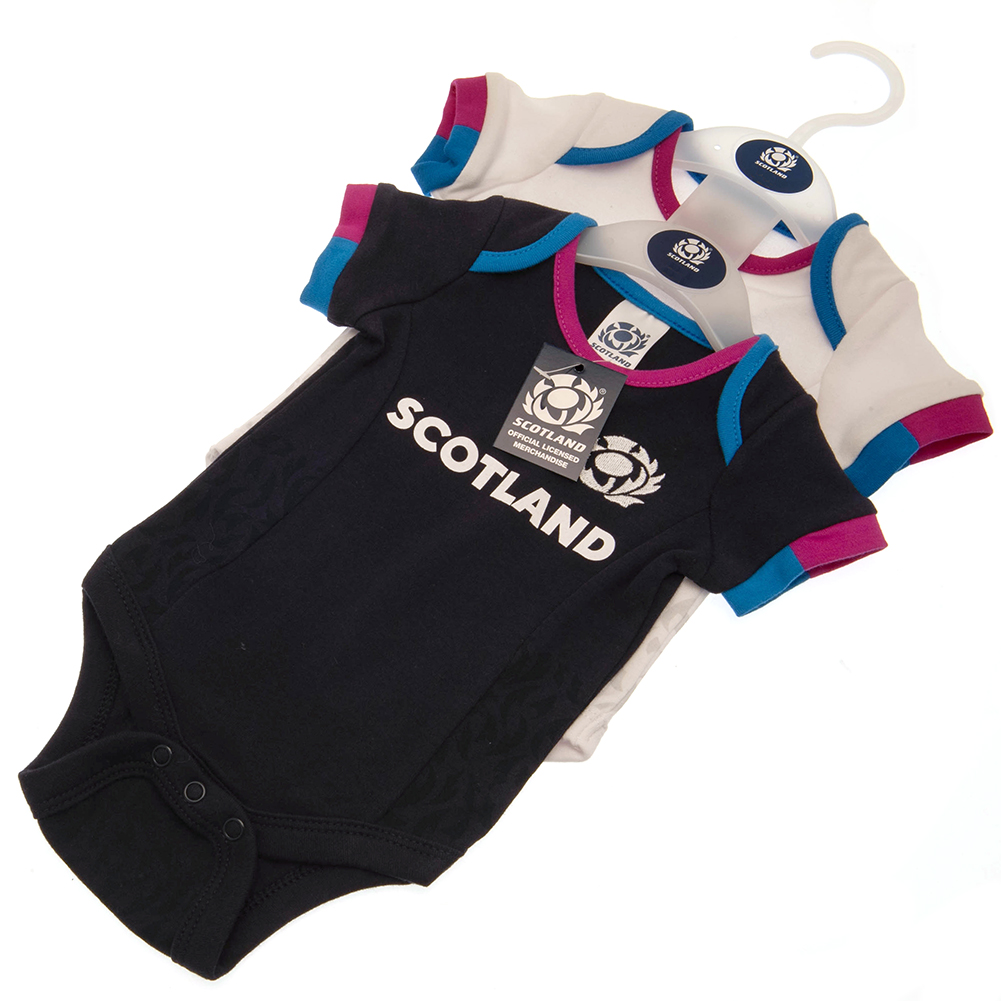 Scotland RU 2 Pack Bodysuit 12-18 Mths PB