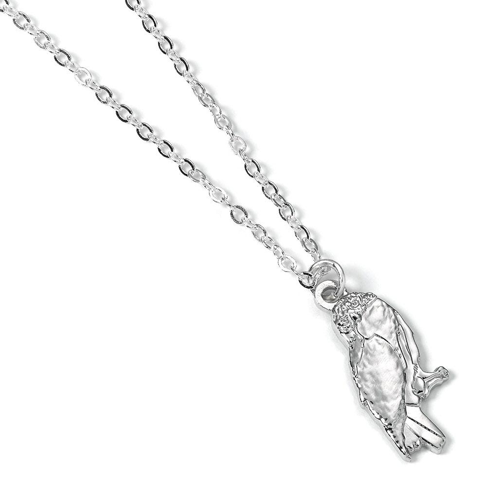 Harry Potter Silver Plated Hedwig Owl Necklace
