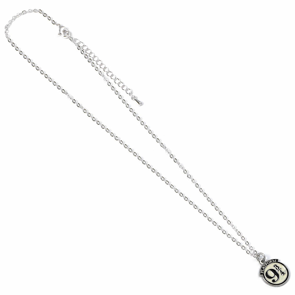 Harry Potter Silver Plated 9 & 3 Quarters Necklace