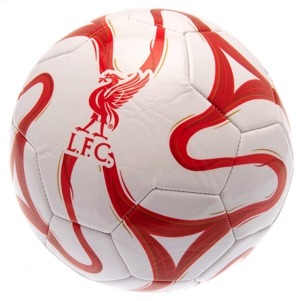Liverpool FC Cosmos White Football