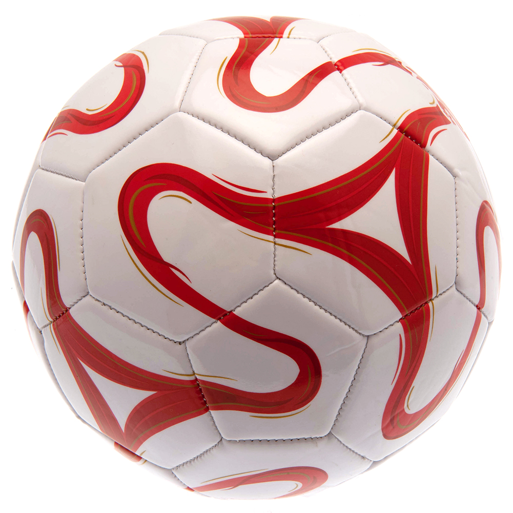 Liverpool FC Cosmos White Football