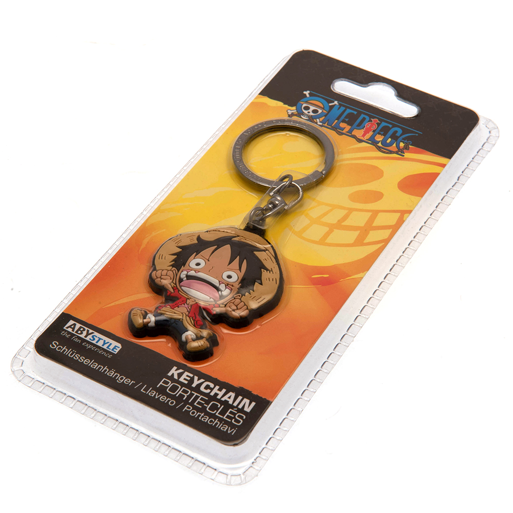 One Piece PVC Keyring Luffy