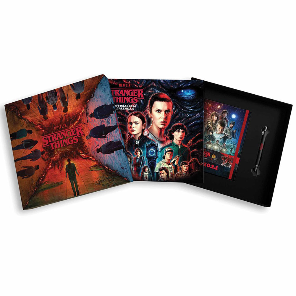 Stranger Things Calendar & Diary Gift Box 2024