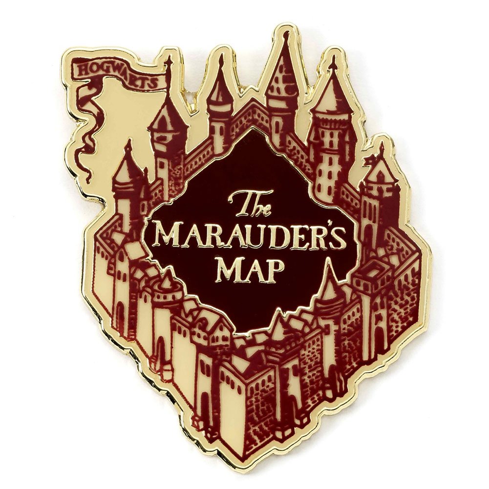 Harry Potter Marauders Map Pin Badge