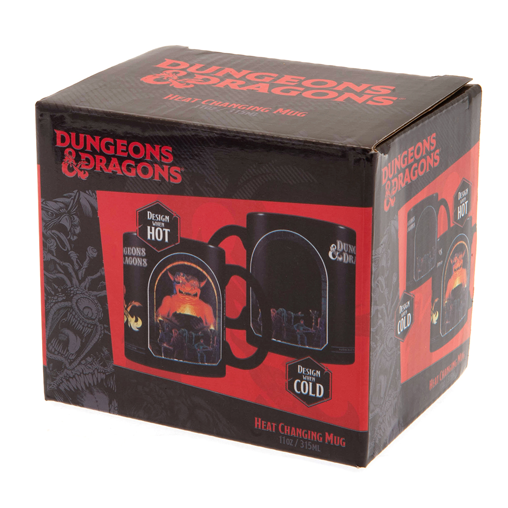 Dungeons & Dragons Heat Changing Mug