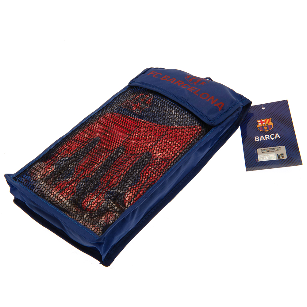 FC Barcelona Delta Goalkeeper Gloves Kids