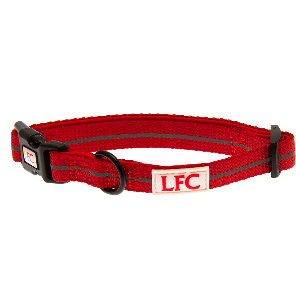 Liverpool FC High-Vis Dog Collar S