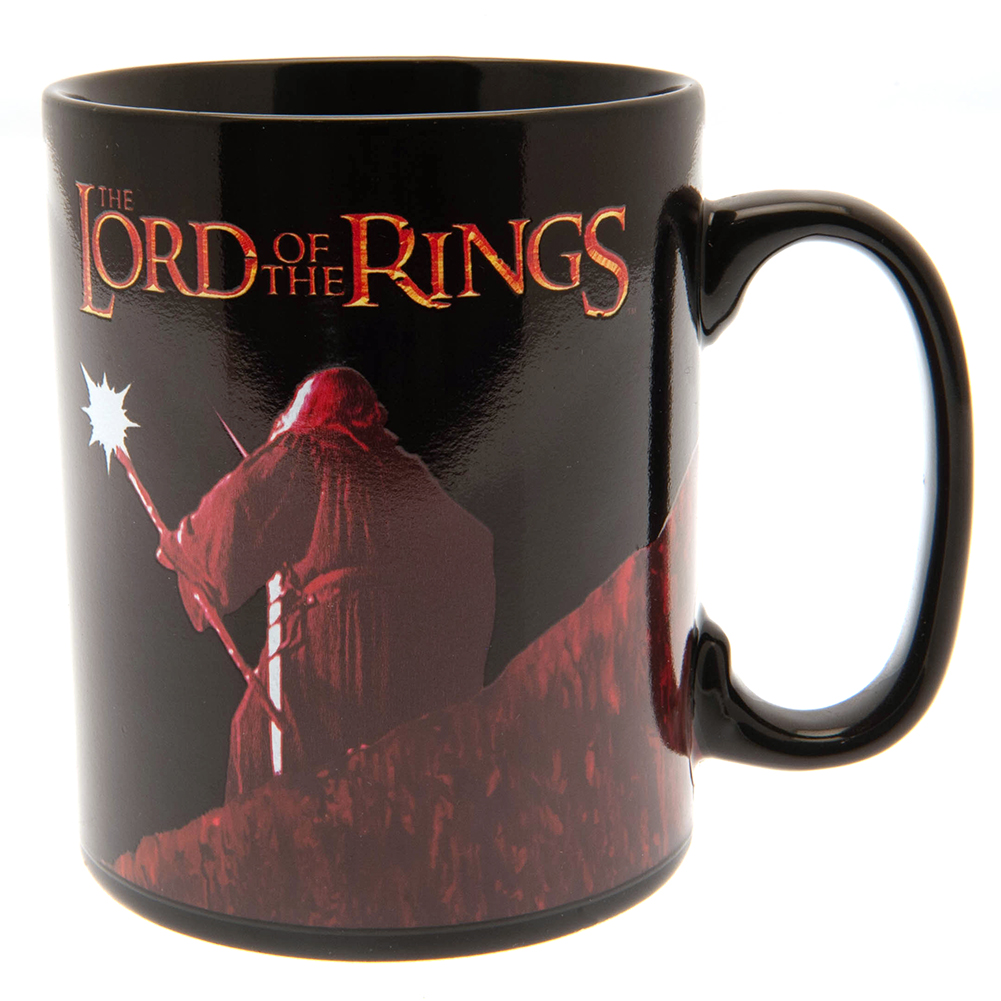 The Lord Of The Rings Heat Changing Mega Mug Shall Not Pass