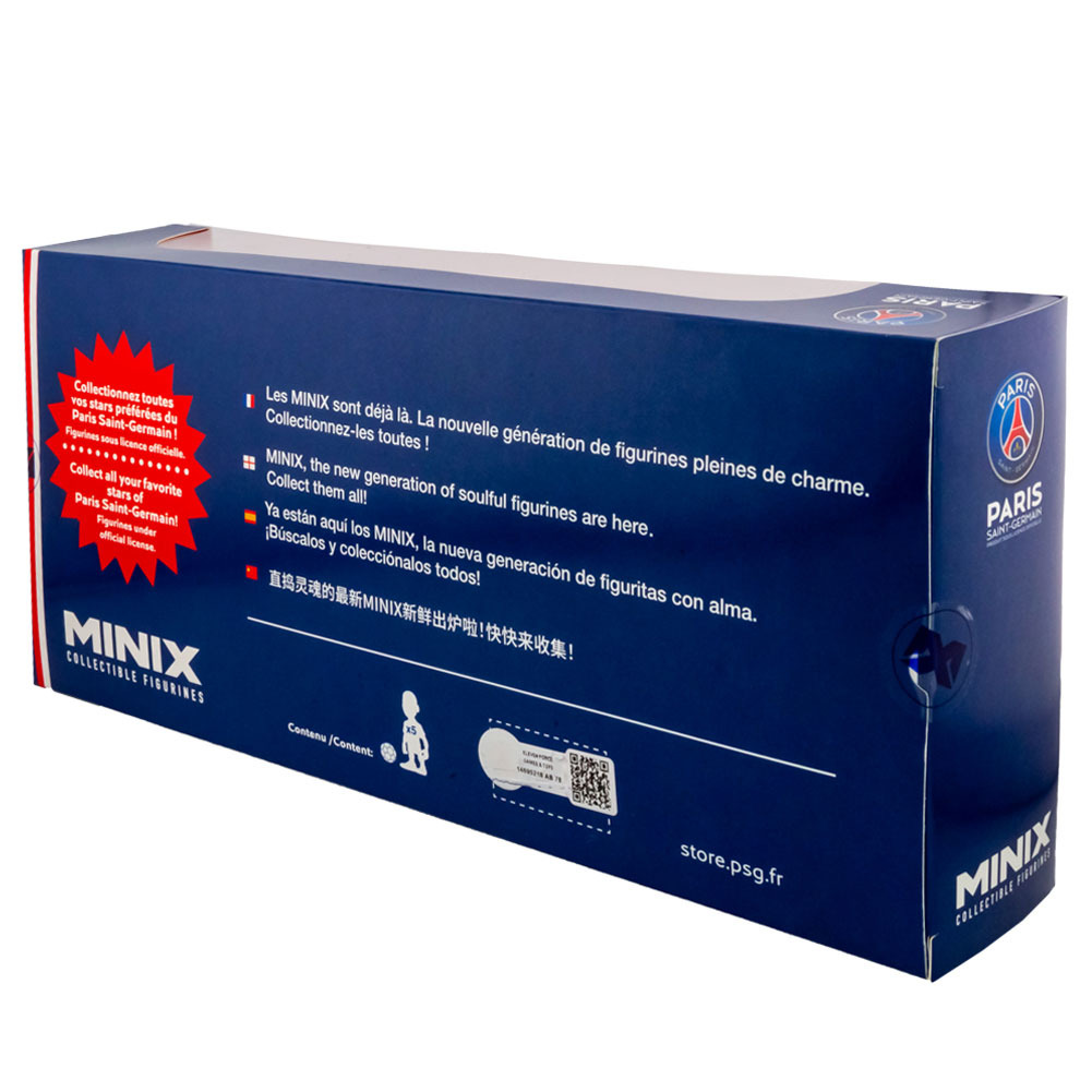 Paris Saint Germain FC MINIX Figures 7cm 5pk