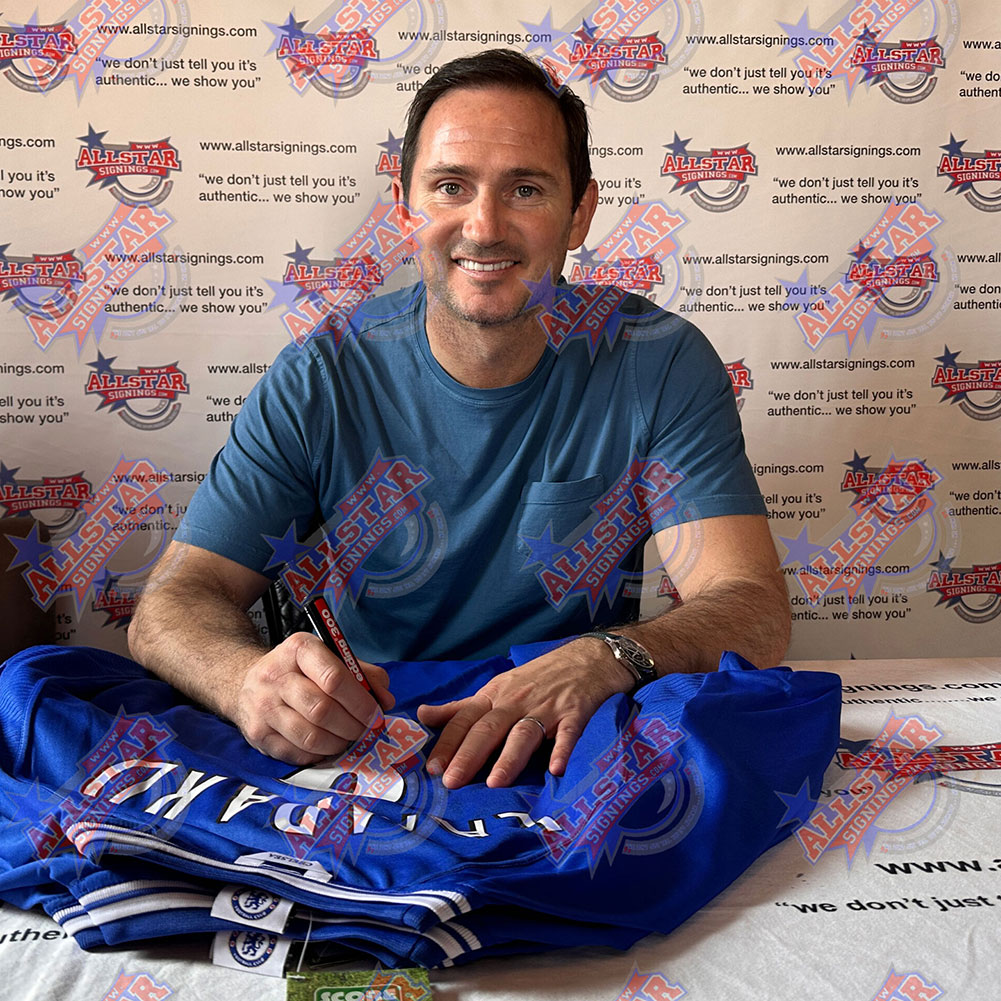 Chelsea FC Lampard & Terry Signed Shirts (Dual Framed)