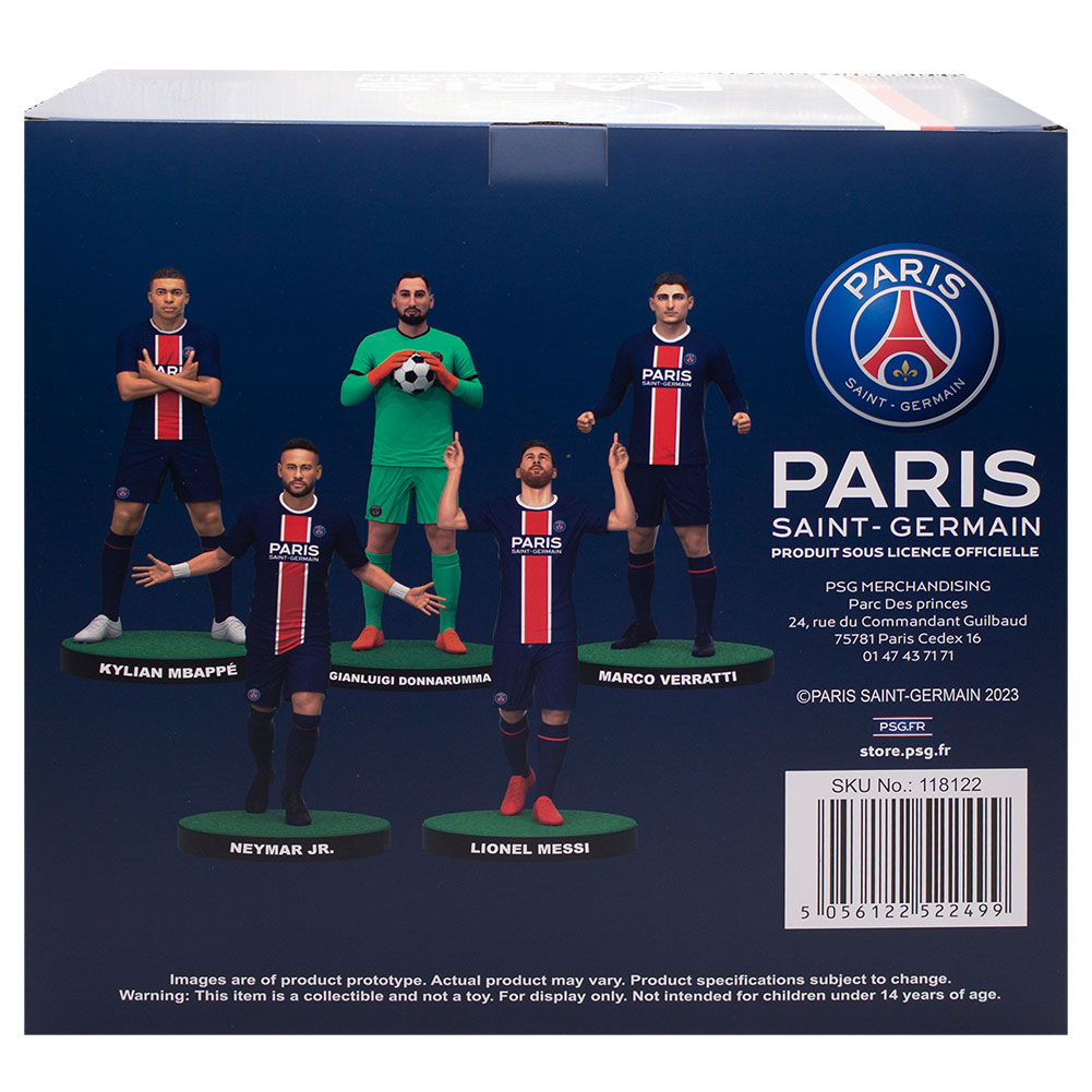 Paris Saint Germain FC Football's Finest Kylian Mbappe Premium 60cm Statue
