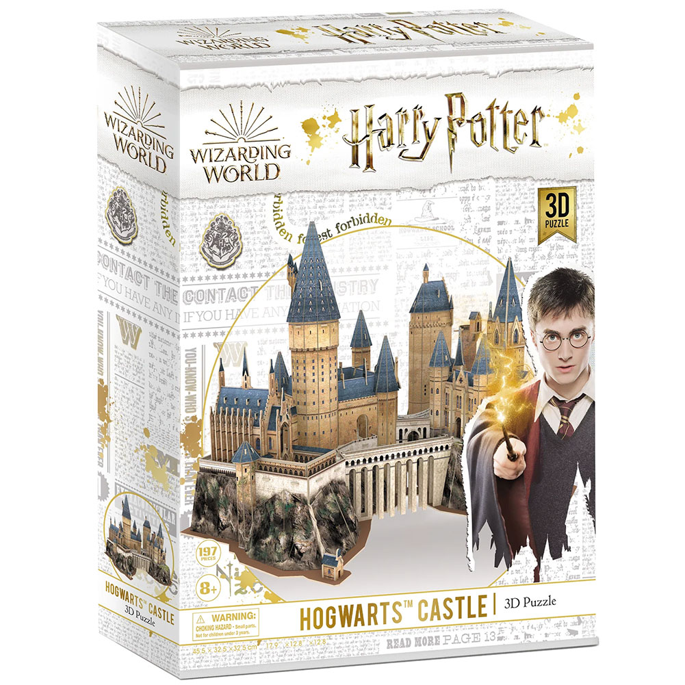 Harry Potter Hogwarts Castle 3D Model Puzzle